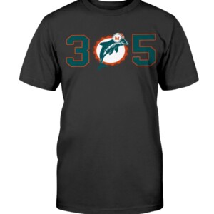 305 T-Shirt Miami Dolphins