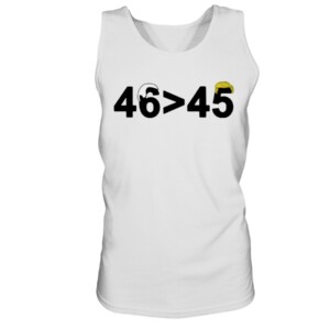 46-45 Shirt 46 is Greater Than 45 Joe Biden Greater Than Trump
