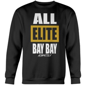 ADAM COLE AEW ALL ELITE BAY BAY T-SHIRT
