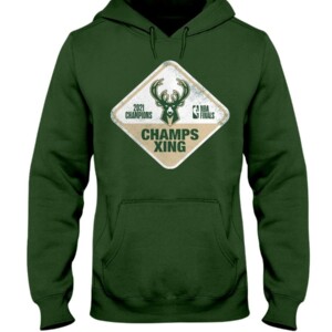 2021 Finals Champions Champs Xing T-Shirt Milwaukee Bucks 2021 NBA Finals Champions