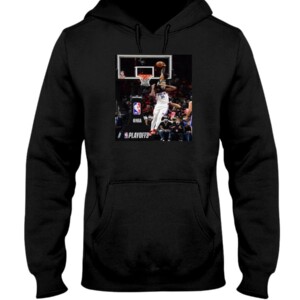 John Collins Dunking On Joel Embiid Shirt Atlanta Hawks