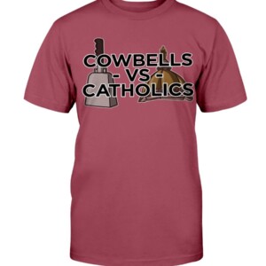 COWBELLS VS CATHOLICS SHIRT Mississippi State University