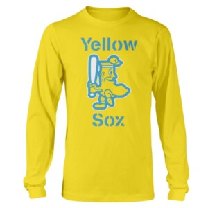 YELLOW SOX SHIRT 2021 City Connect Wordmark Boston Red Sox