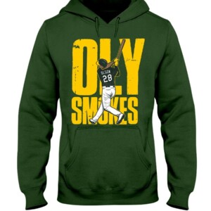 OLY SMOKES SHIRT Matt Olson - Oakland Athletics