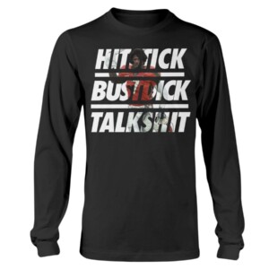 HITSTICK BUSTDICK TALKSHIT SHIRT Al Blades Jr Miami Hurricanes football