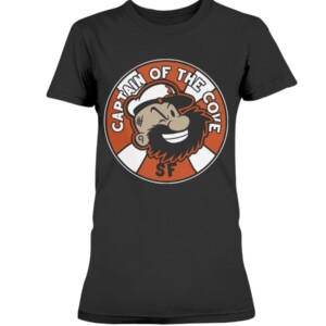 CAPTAIN OF THE COVE SHIRT BRANDON BELT San Francisco Giants