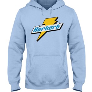 JH BOLT SHIRT Justin Herbert Los Angeles Chargers