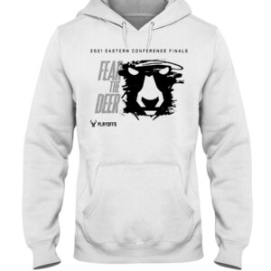 FEAR THE DEAR SHIRT 2021 EASTERN CONFERENCE FINAL - Milwaukee Bucks 2021 PLAYOFFS