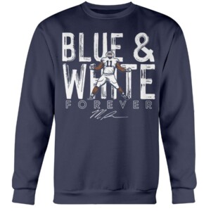 BLUE AND WHITE FOREVWE SHIRT Micah Parsons - Dallas Cowboys