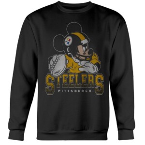 QB T-Shirt Pittsburgh Steelers - Mickey Mouse - Disney