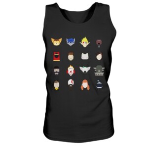 Character Icons T-Shirt PlayStation Studios Character Icons