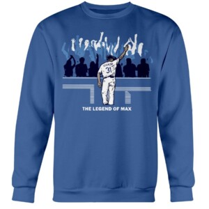 L.A. CURTAIN CALL SHIRT THE LEGEND OF MAX Max Scherzer Los Angeles Dodgers