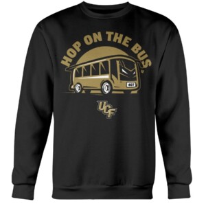UCF HOP ON THE BUS SHIRT Gus Malzahn UCF Knights football