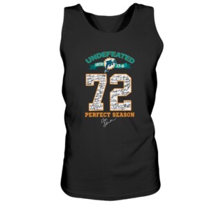 Undefeated Miami Dolphins 72 Perfect Season Signature Shirt Don Shula