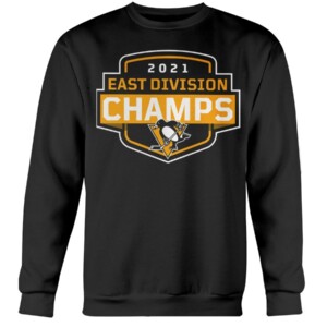 2021 East Division Champions T-Shirt Pittsburgh Penguins