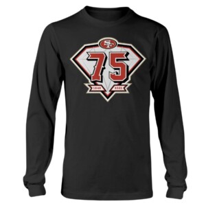San Francisco 49ers 75th Anniversary Logo 1946 - 2021 Shirt