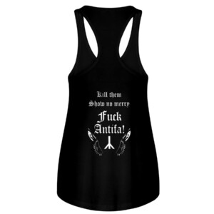 Behemoth Frontman Black Metal Against Antifa Shirt