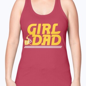 KC GIRL DAD SHIRT  KANSAS CITY CHIEFS