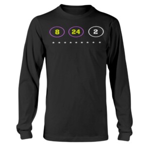 8 - 24 -2 Shirt Warriors honor Kobe Bryant - Gigi