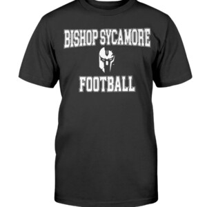 BISHOP SYCAMORE FOOTBALL BLACK SHIRT