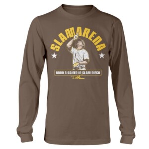 SLAMARENA SHIRT BORN AND RAISED IN SLAM DIEGO Daniel Camarena San Diego Padres