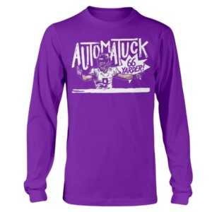 AUTOMATUCK 66 YARDER SHIRT JUSTIN TUCKER Baltimore Ravens