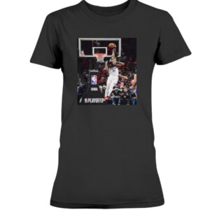 John Collins Dunking On Joel Embiid Shirt Atlanta Hawks
