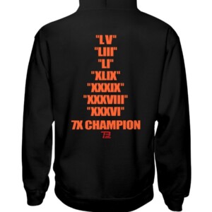 TB 7 Time Champion Shirt Tom Brady Seven Time Super Bowl Champion