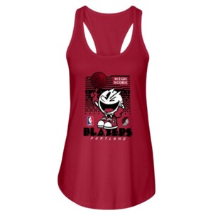 Pacman High Score Blazers Shirt Funny Pacman - Portland Trail Blazers