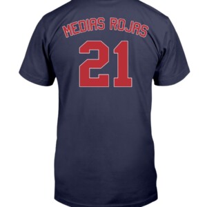 Día de la Herencia Hispana Shirt Medias Rojas - Hispanic Heritage Day Boston Red Sox