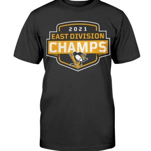 2021 East Division Champions T-Shirt Pittsburgh Penguins