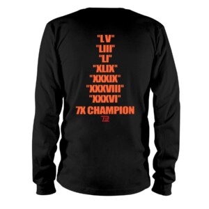 TB 7 Time Champion Shirt Tom Brady Seven Time Super Bowl Champion