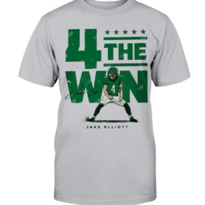 4 THE WIN SHIRT  Jake Elliott Nick Sirianni Philadelphia Eagles