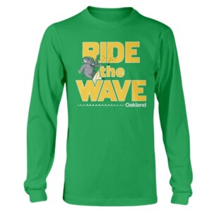 RIDE THE WAVE OAKLAND - SURF OAKLAND SHIRT Oakland Athletics