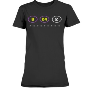 8 - 24 -2 Shirt Warriors honor Kobe Bryant - Gigi