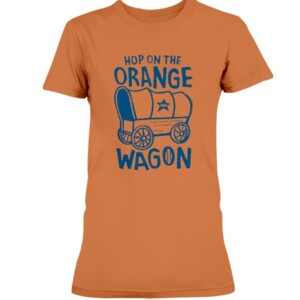 HOP ON THE ORANGE WAGON SHIRT Houston Astros