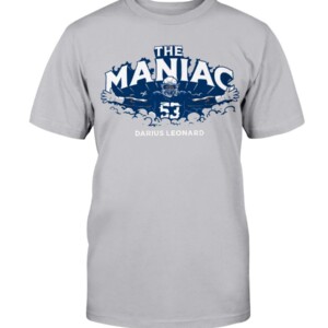 THE MANIAC SHIRT Darius Leonard Indianapolis Colts
