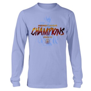Manchester City Premier League 2020 -2021 Champions Shirt