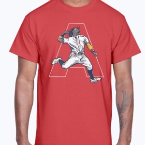 JUMP ACUÑA - AIR ACUÑA SHIRT  Atlanta Braves