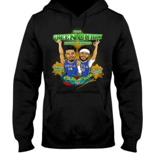 THE GREEN CURRY HOUSE OF THREES SHIRT PHILADELPHIA 76ers Sixers - DANNYGREEN - SETHCURRY