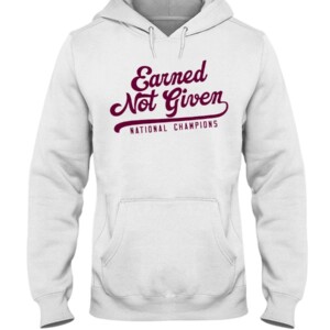 EARNED NOT GIVEN SHIRT Mississippi Bulldogs Baseball