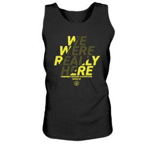 WE WERE REALLY HERE SHIRT Manchester City Premier League 2020 -2021 Champions