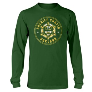 SHERIFF CHAFIN SHIRT Andrew Chafin Oakland Athletics