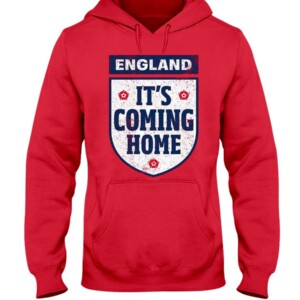 It's Coming Home England Red T-Shirt 2020 UEFA European Championship
