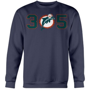 305 T-Shirt Miami Dolphins