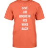 GIVE JIM BOEHEIM HIS WINS BACK SHIRT Tyler Lydon Syracuse Orange men's basketball Jim Boeheim