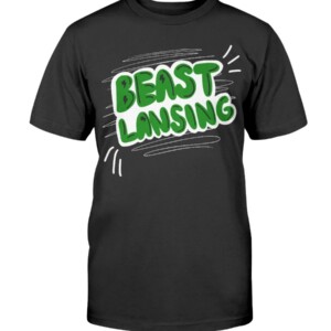 MSU BEAST LANSING CROPPED SHIRT Michigan State Spartans football