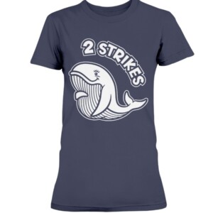 2 Strikes Shirt David Cone pregnant whale New York Yankees