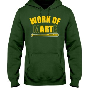 WORK OF MARTE SHIRT Starling Marte Oakland Athletics