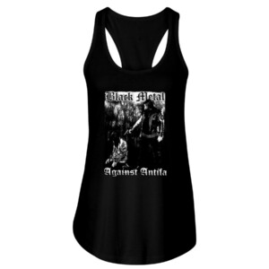 Behemoth Frontman Black Metal Against Antifa Shirt